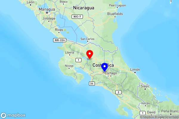 La Fortuna / Arenal Volcano To Heredia