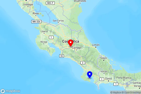 San Jose Airport (SJO) To Puerto Jimenez