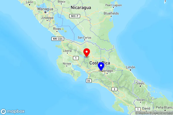 La Fortuna / Arenal Volcano To San Jose Downtown