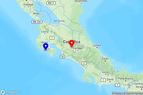 San Jose Airport (SJO) To Punta Islita