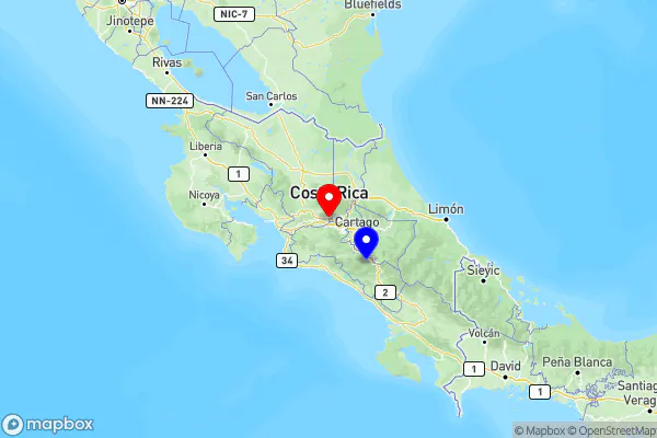 San Jose Airport (SJO) To San Gerardo de Dota